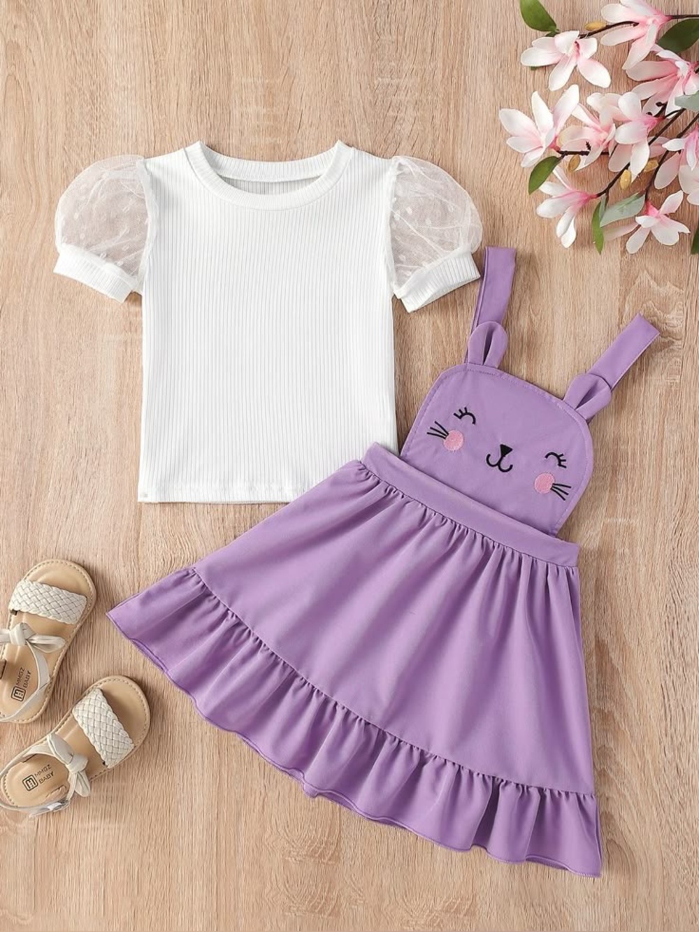 SHEIN Girls’ Outfit